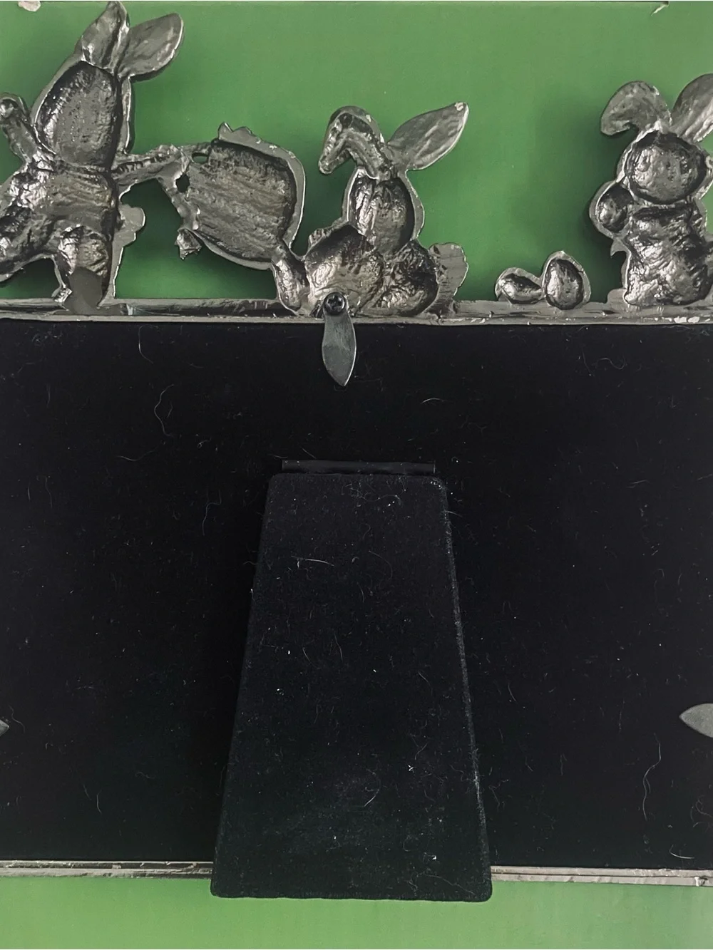 Photo Frame - Pewter Silver Bunny Spring Easter
